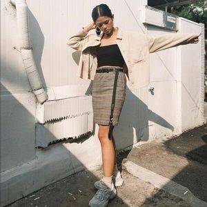 Reitmans Plaid Skirt